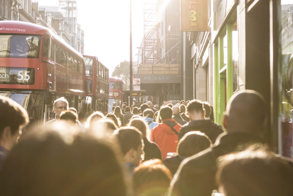 London crowd