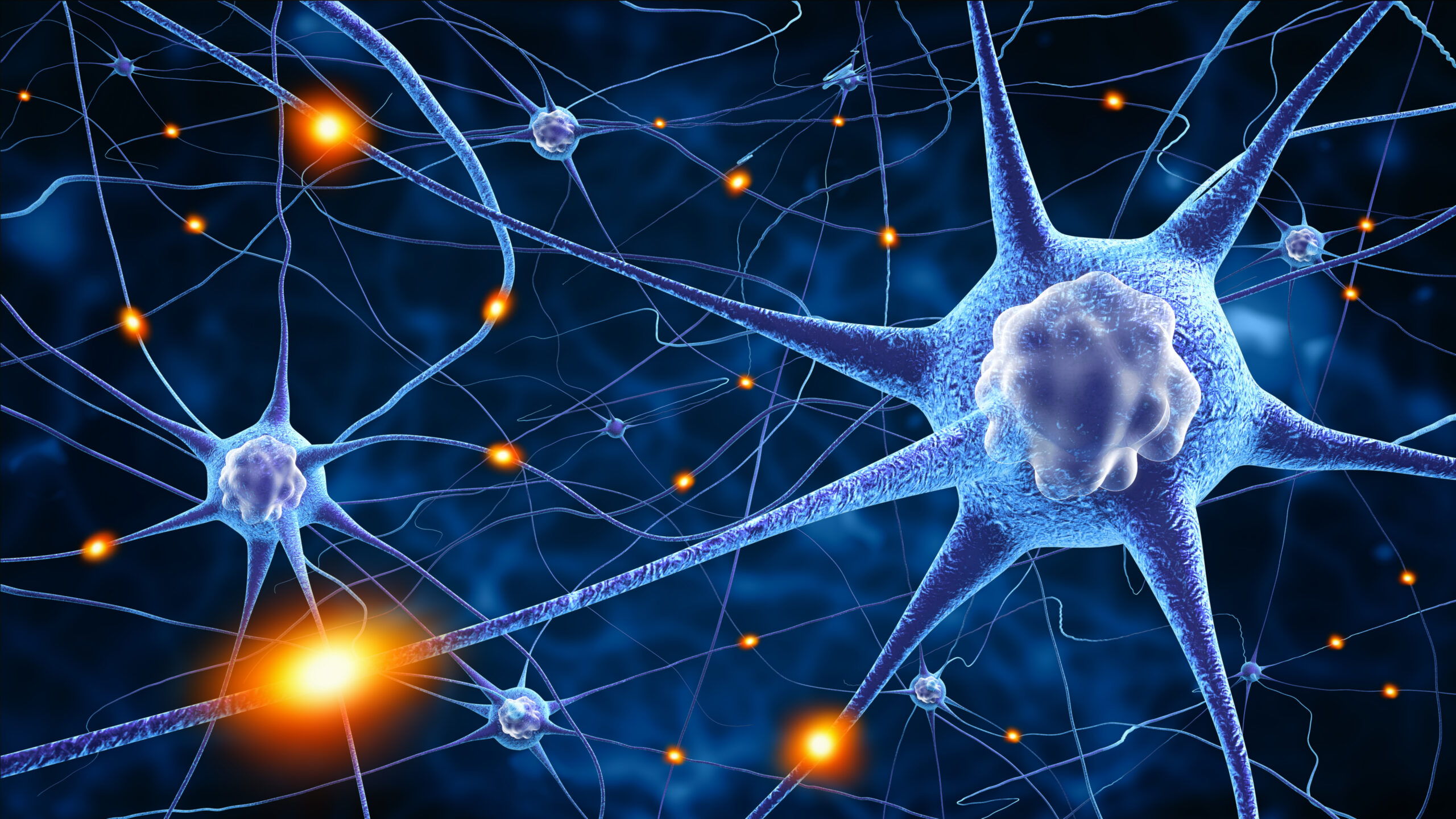 Neurons cartoon