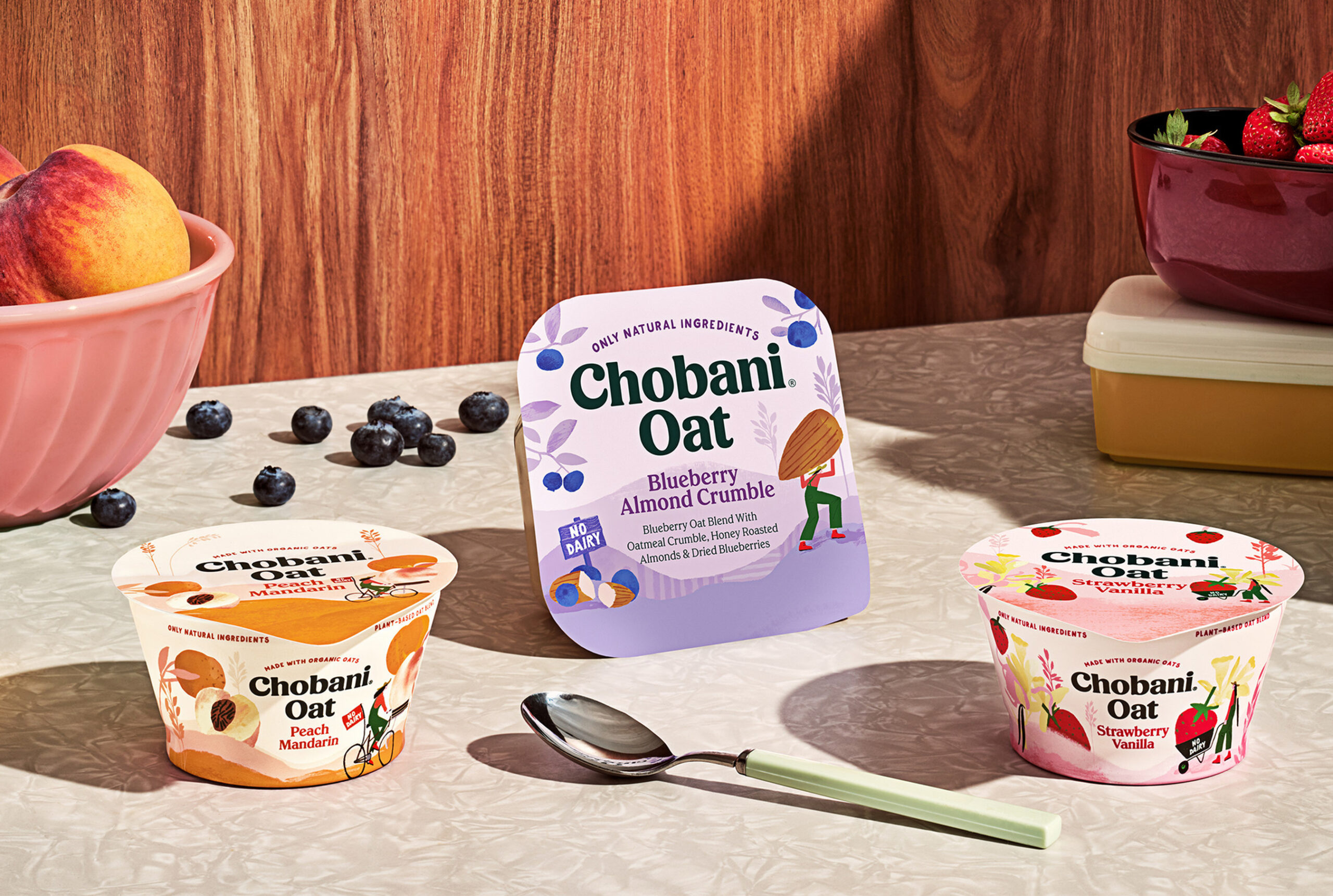 Chobani Oat Blend cups