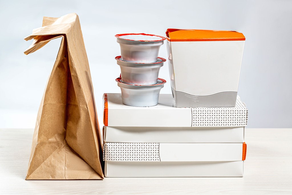 Takeout boxes