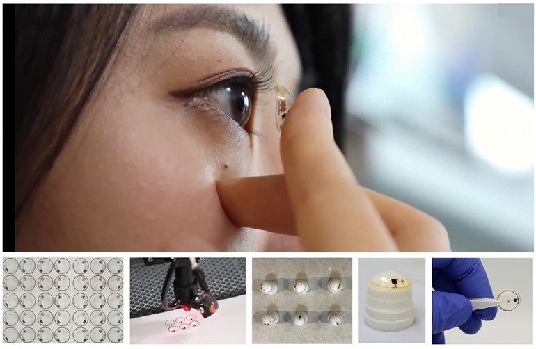 Smart contact lenses
