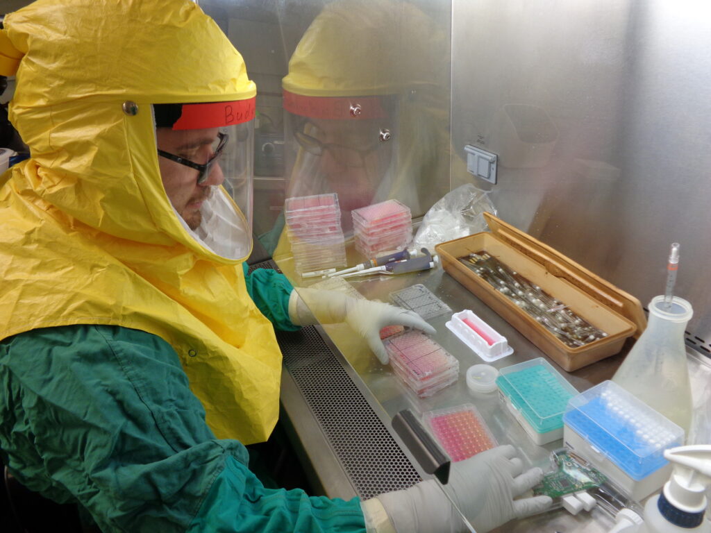 CL3 Lab- Deactivate coronavirus
