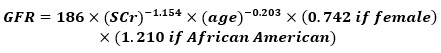 MDRD Equation