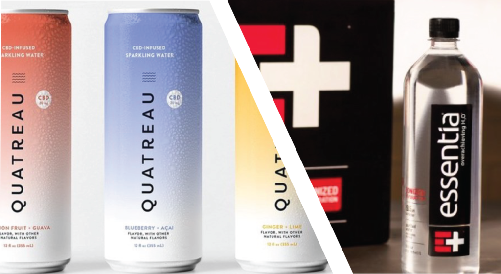 Quatreau and Essentia Water