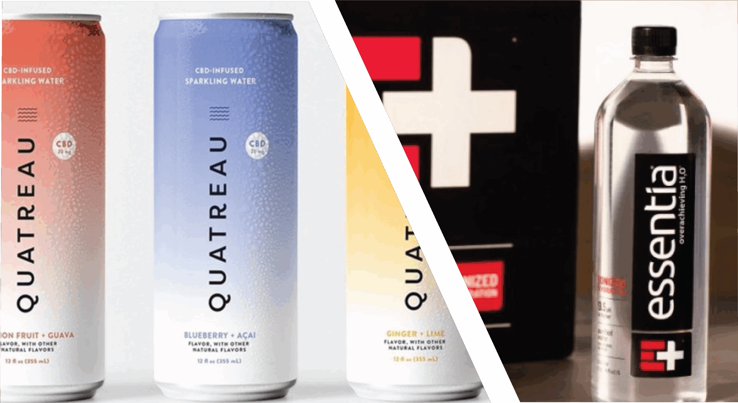 Quatreau and Essentia Water