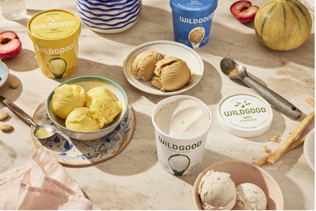 Non-dairy ice cream