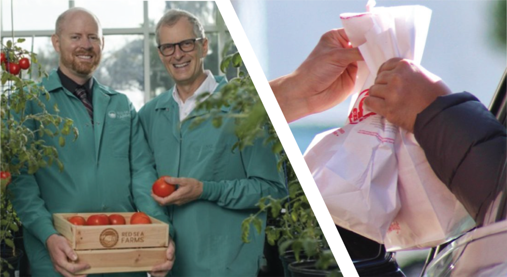 Wendy’s Delivery Kitchens + Red Sea Farms Saltwater Agriculture