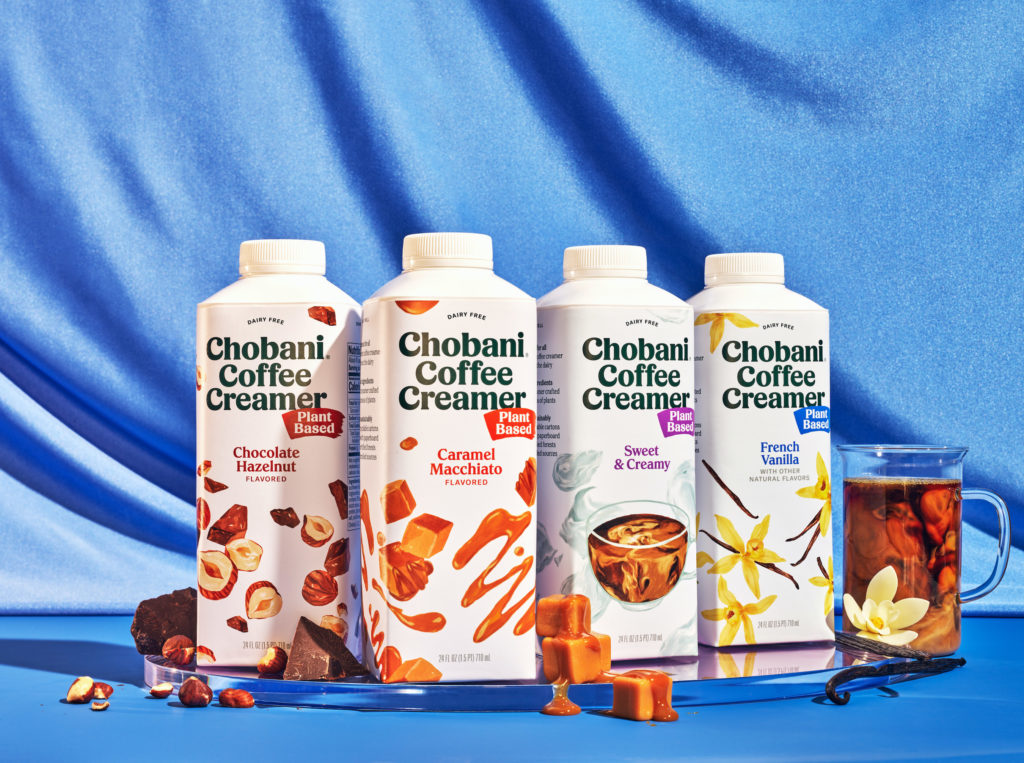 Plant-based coffee creamers