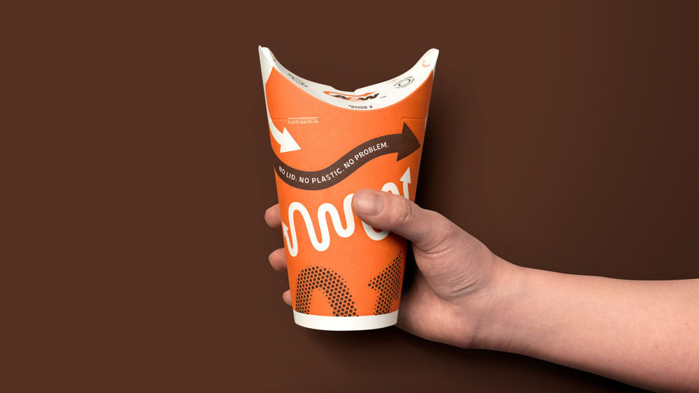 Butterfly cup