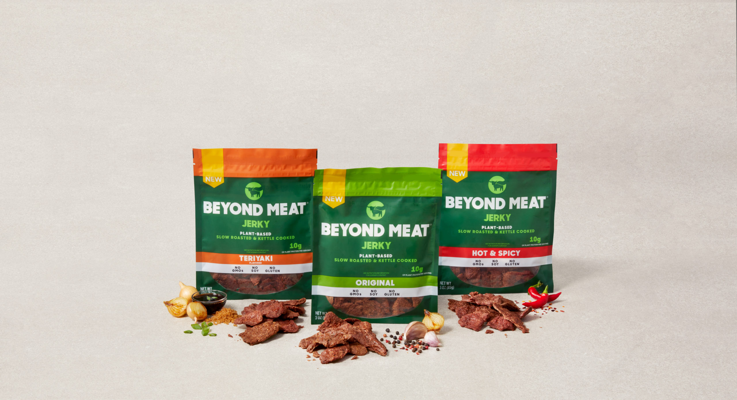 Plant-based jerky