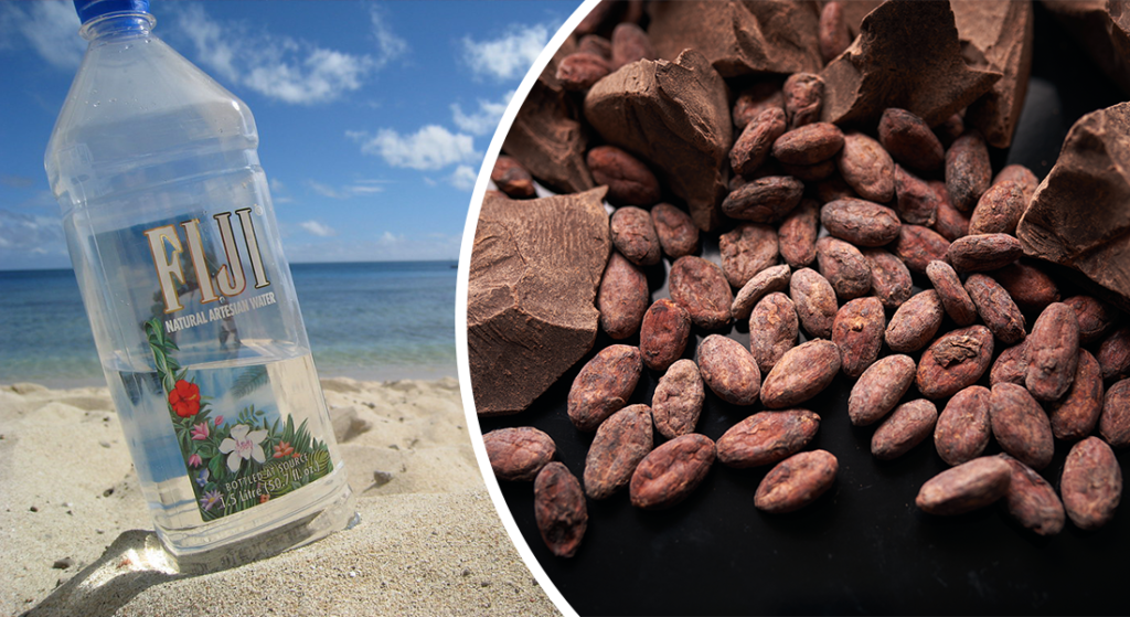 FIJI Water Shifts to Recyclable Bottles + What you Need to Know About Cell-Based Chocolate