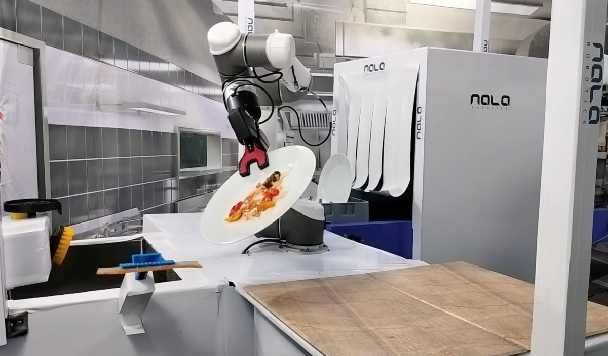 Robot dishwashers