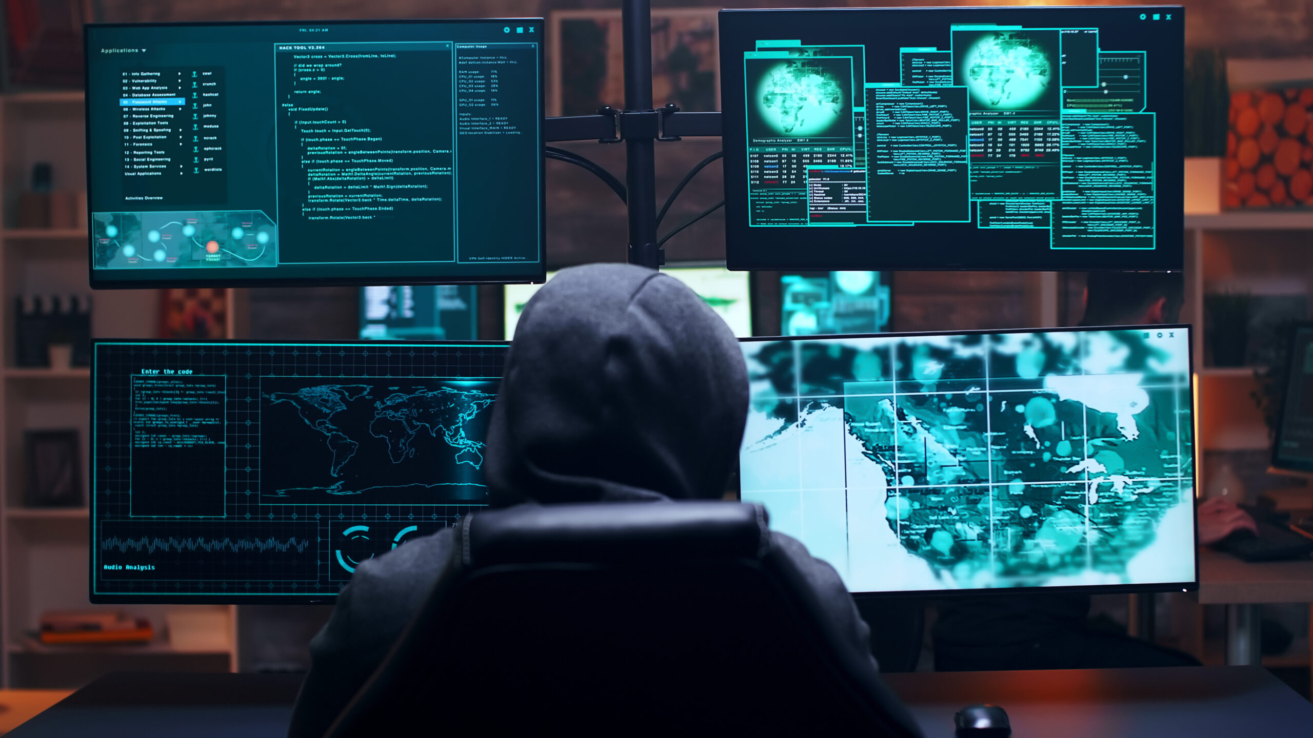 Food cyber attack