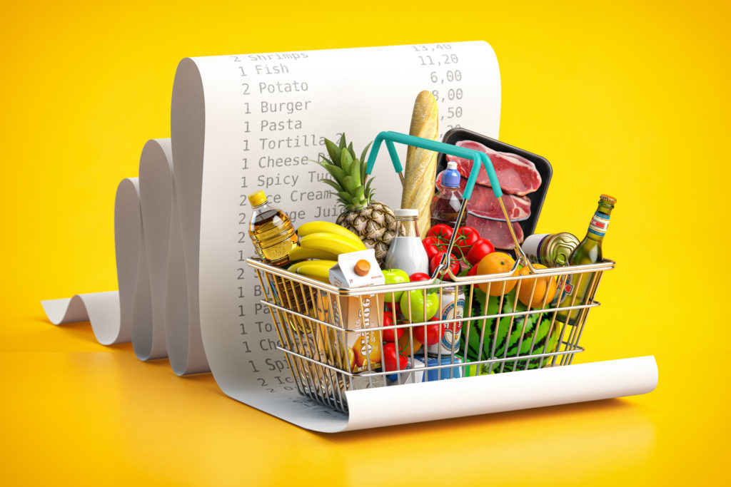Cost of healthy food
