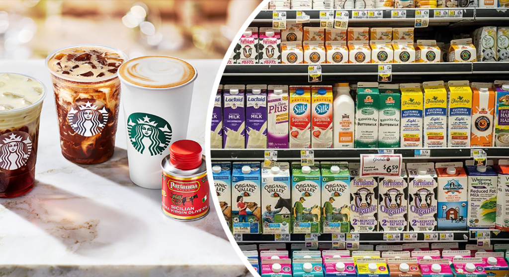 Starbucks’ New Olive Oil-Infused Coffee Line + FDA Draft Guidance for Plant-Based Milk