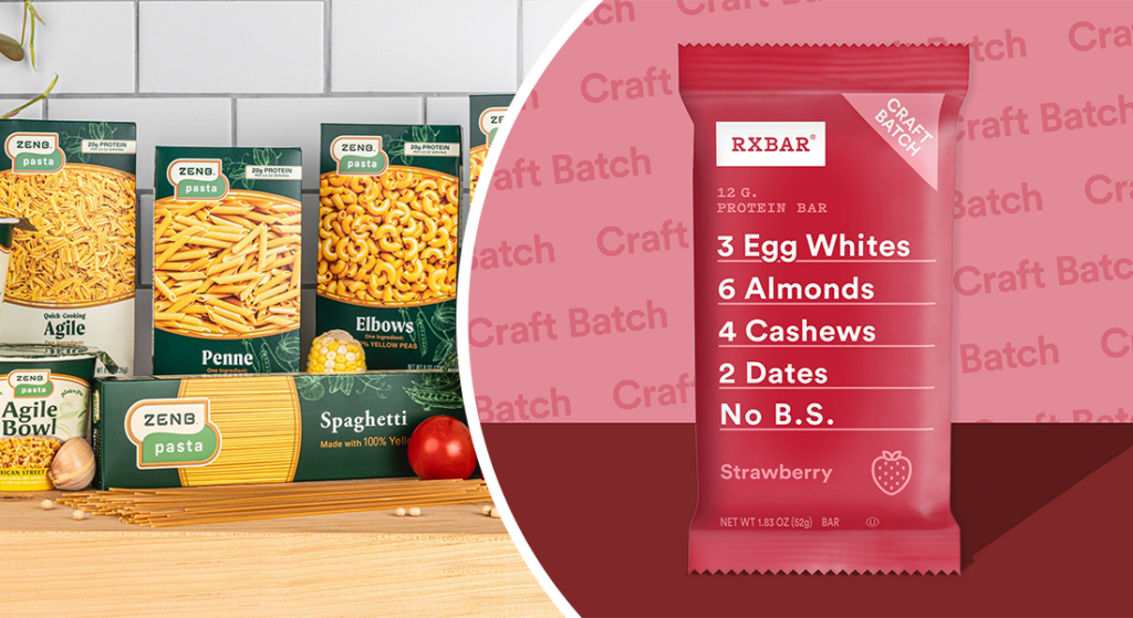 How ZENB Popularized Yellow Pea Pasta + A Nutritional Breakdown of RXBars