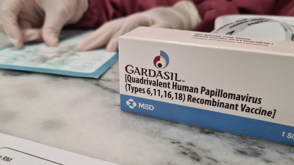 Gardasil (HPV quadrivalent vaccine)