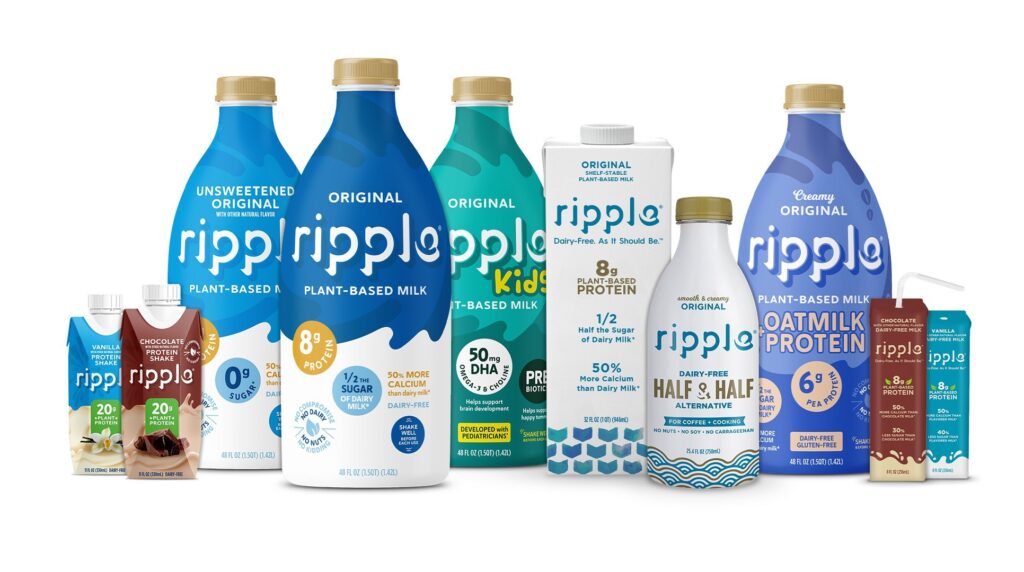 Ripple pea milk