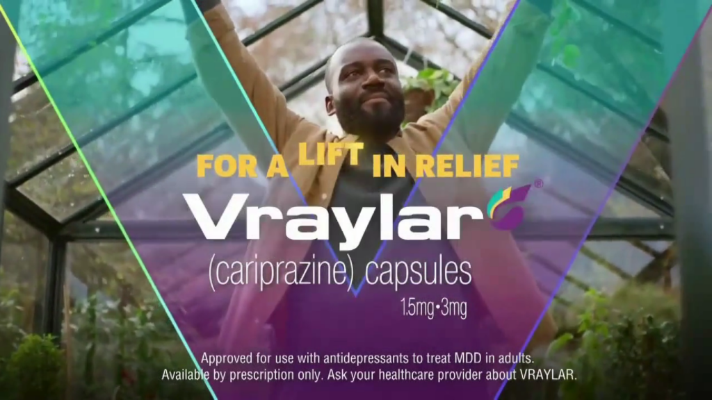 Vraylar Commercial, Vraylar, Cariprazine