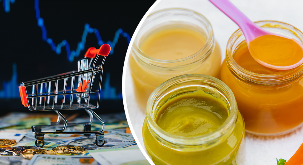 Largest Food Companies by Market Cap + Supermarket Baby Food Study