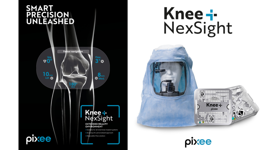 Knee+ NexSight, augmented reality-assisted surgery, surgical navigation