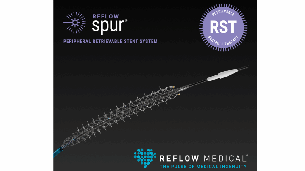 Spur Stent, reflow spur stent, spur stent system, btk disease, reflow medical, chronic limb-threatening ischemia, clti