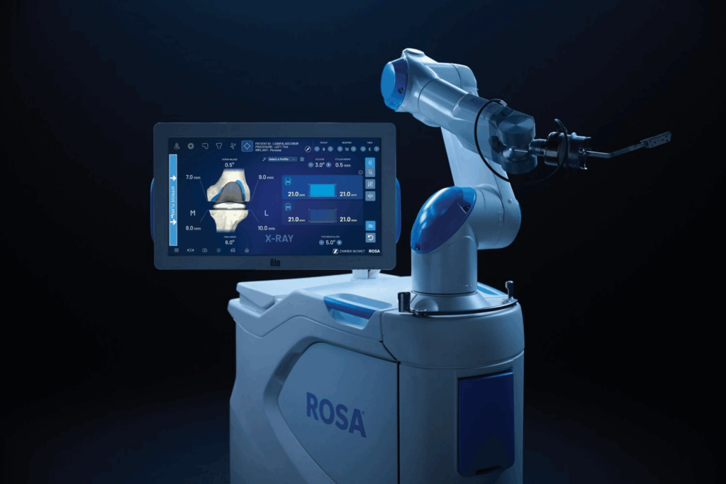 ROSA Knee Robotic Technology, total knee replacement surgery